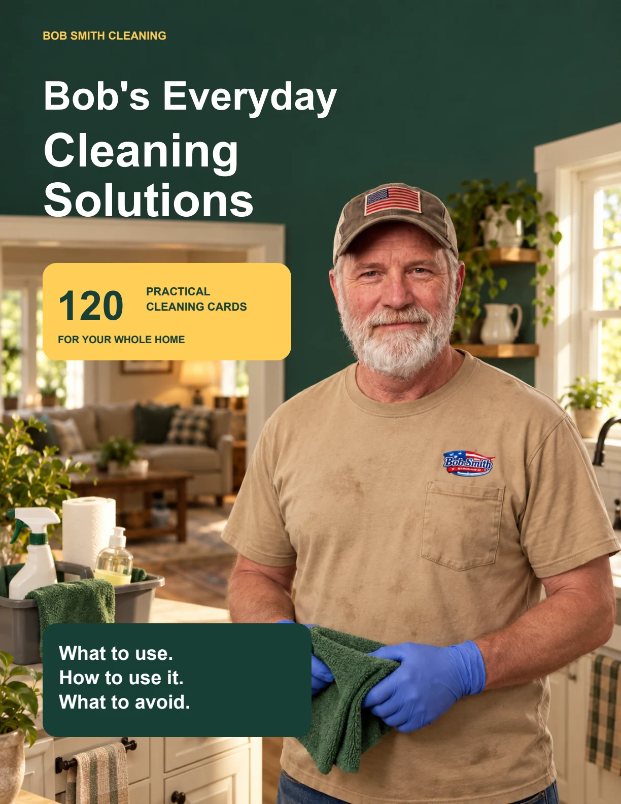 Cover of Bob’s Everyday Cleaning Solutions digital guide
